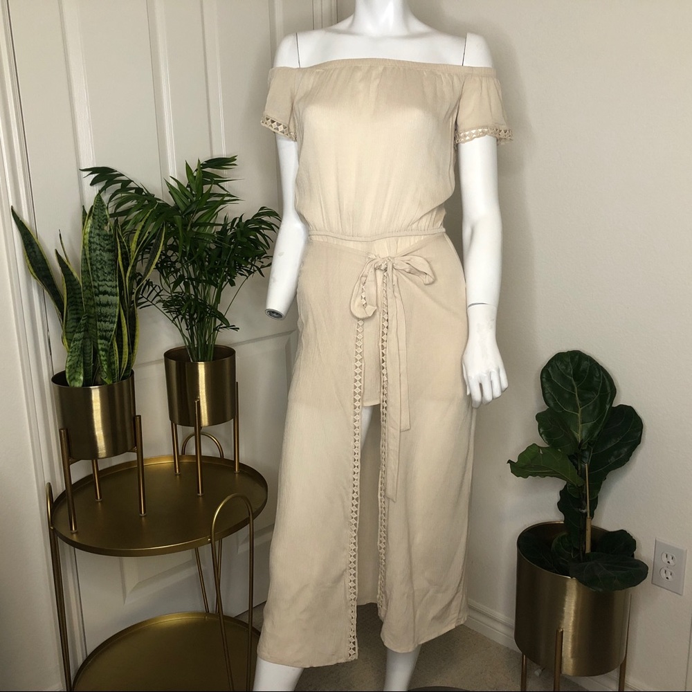 Boho Goddess High Low Romper Jumpsuit